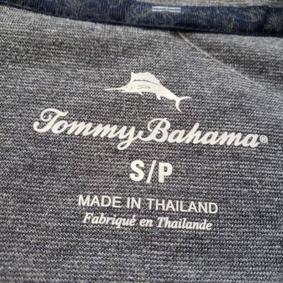Tommy Bahama New York Yankees Size Small Mens 1/4 Zip READ DESCRIPTION Gray - Picture 3 of 9